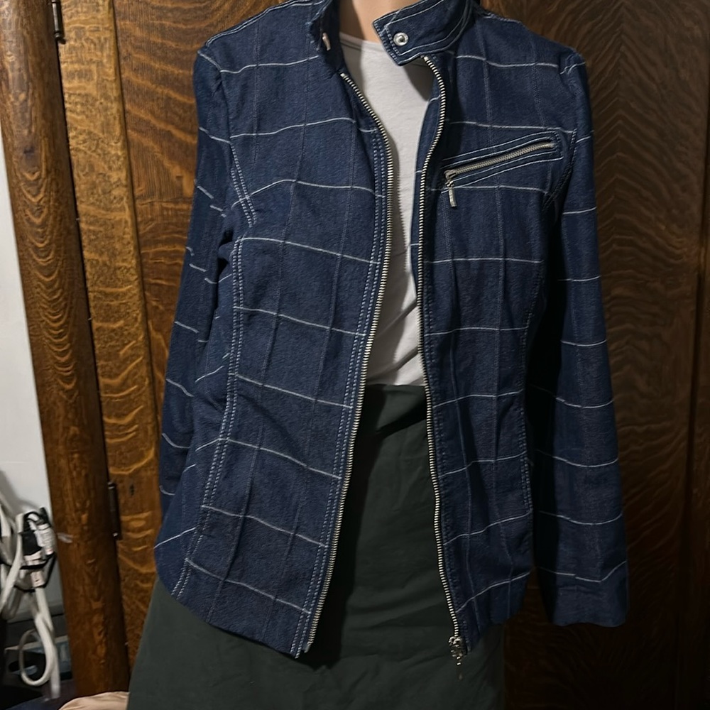 Susan graver denim jacket